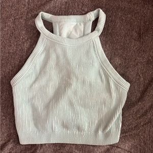 Aerie Superchill Seamless High Neck Bra Top